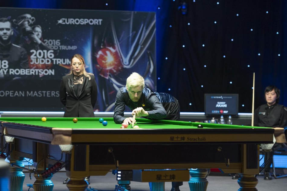 欧洲大师赛罗伯逊5-3宋沙瓦