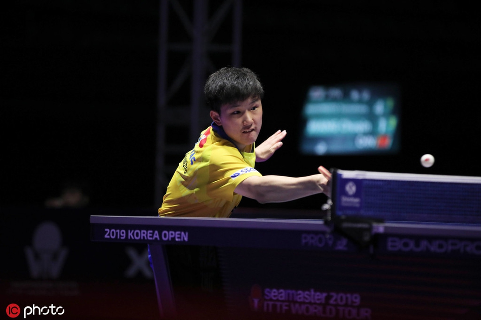 韩乒赛王楚钦4-2张本智和