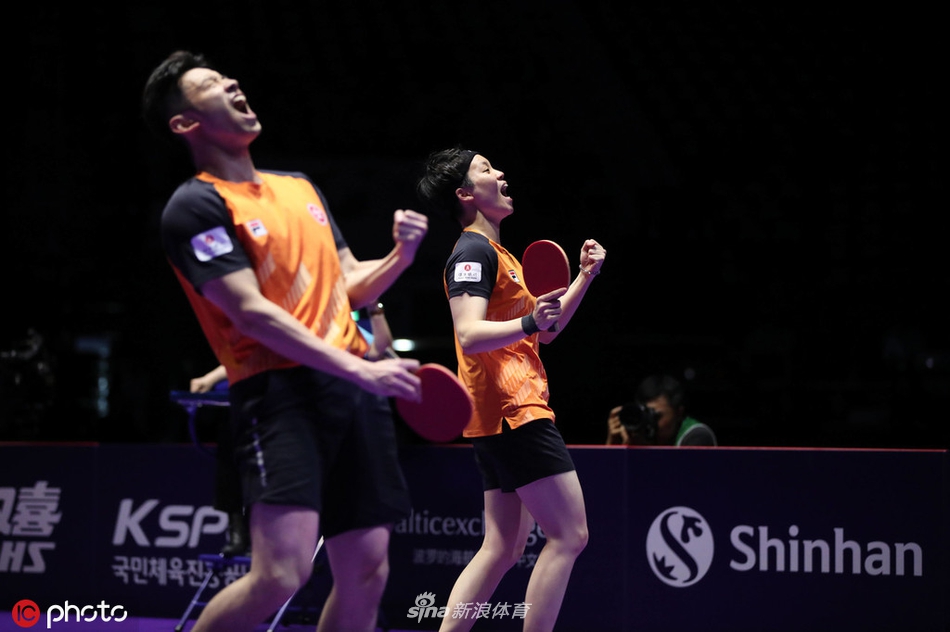 许昕/刘诗雯1-3黄镇廷/杜凯l