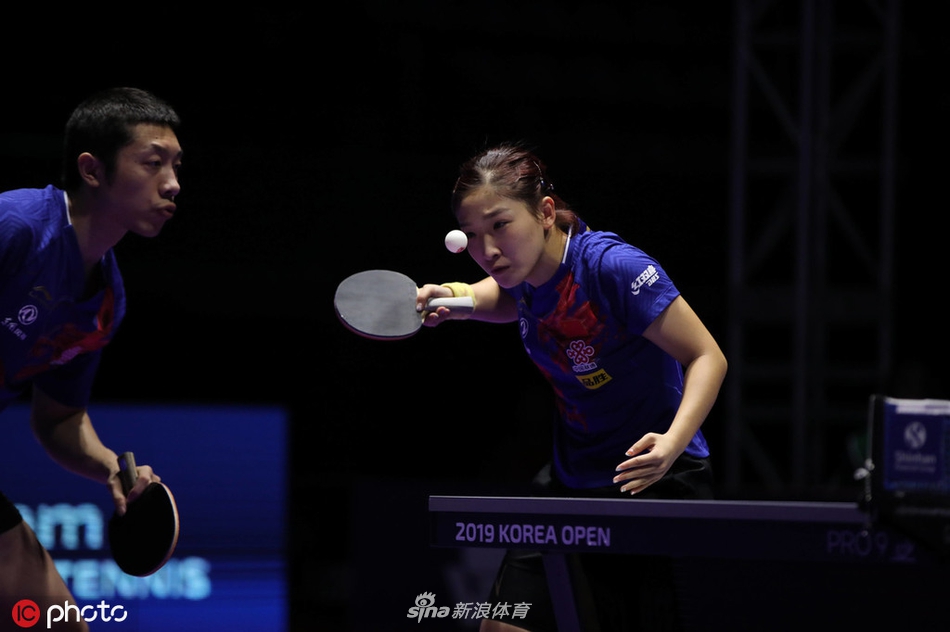 许昕/刘诗雯1-3黄镇廷/杜凯l