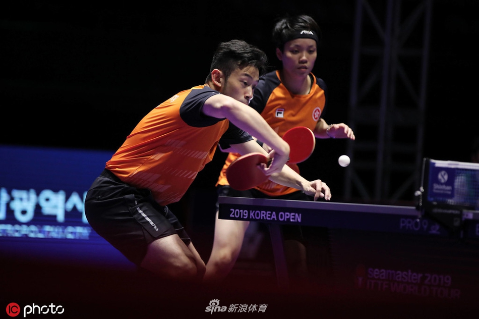 许昕/刘诗雯1-3黄镇廷/杜凯l