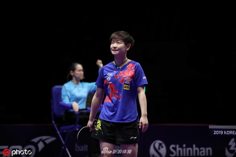 韩乒赛丁宁4-3孙颖莎进决赛