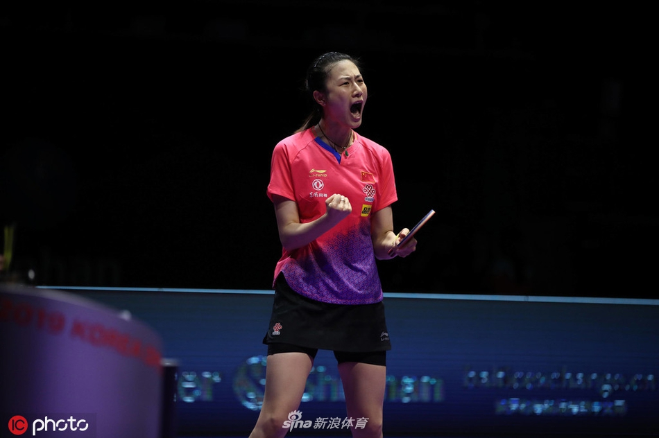 韩乒赛丁宁4-3孙颖莎进决赛