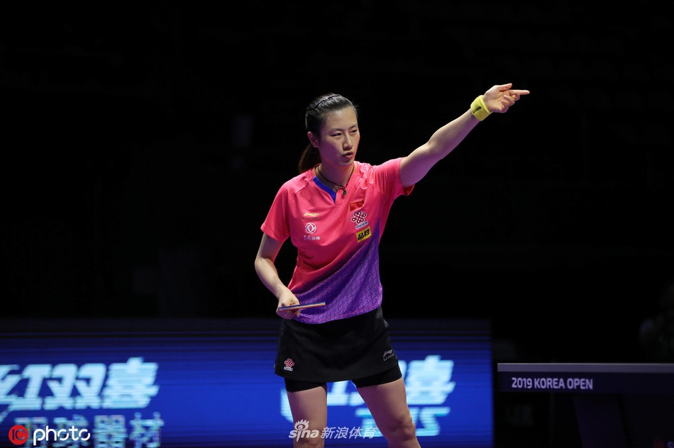 韩乒赛丁宁4-3孙颖莎进决赛