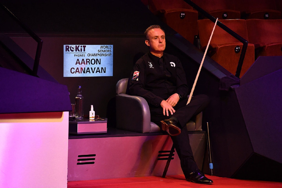 斯诺克元老世锦赛首日精彩瞬间