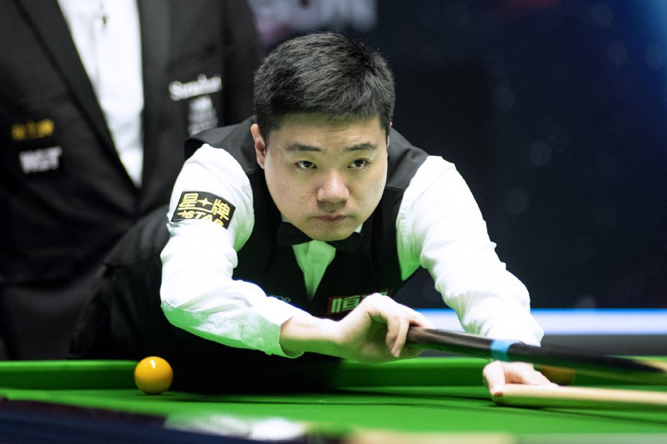 欧洲大师赛丁俊晖5-3瓦菲