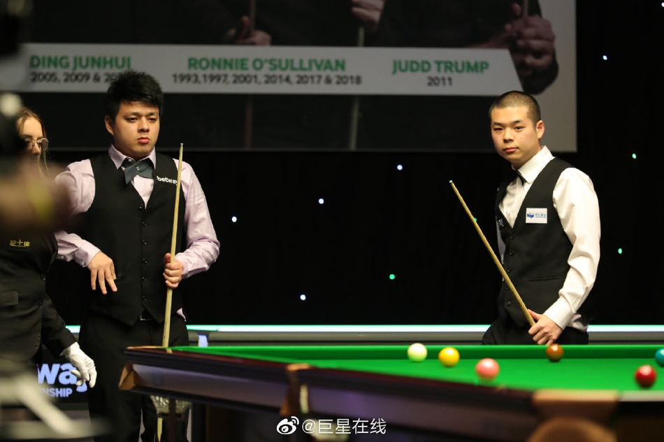 英锦赛鲁宁6-2庞俊旭进8强