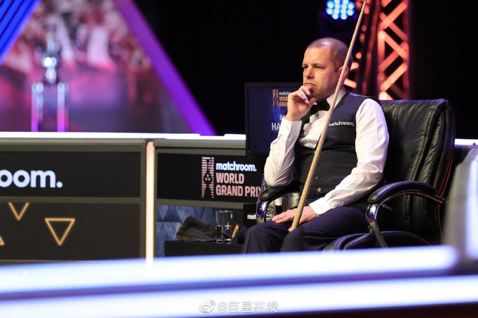 大奖赛奥沙利文4-1霍金斯