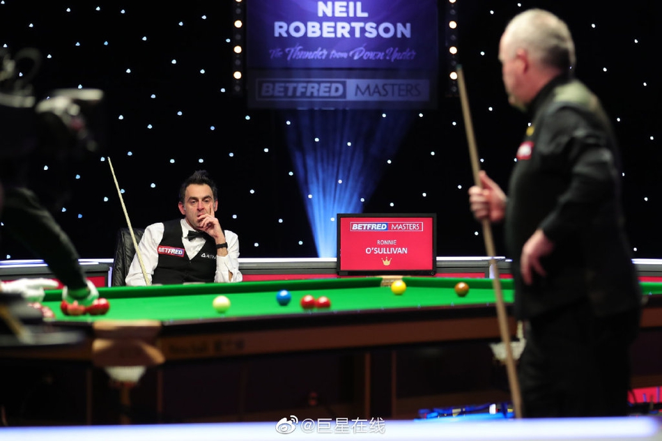 大师赛希金斯6-3奥沙利文进4强