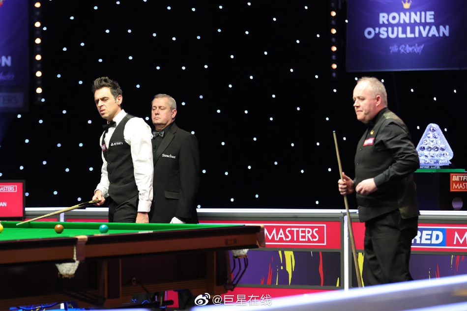 大师赛希金斯6-3奥沙利文进4强