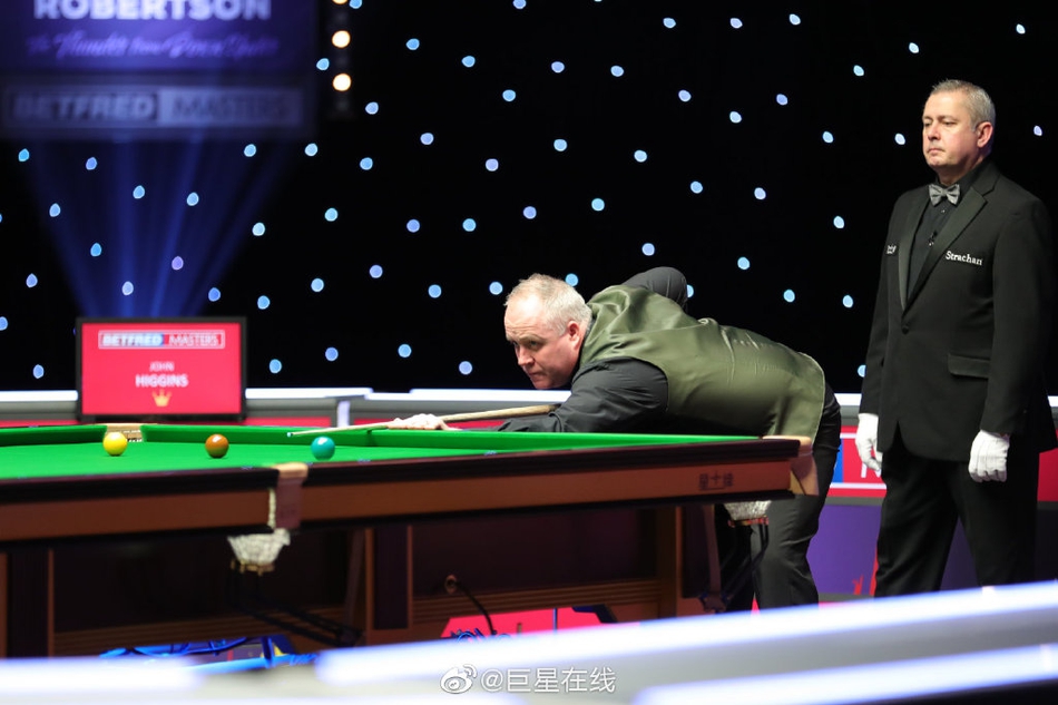 大师赛颜丙涛10-8希金斯夺冠