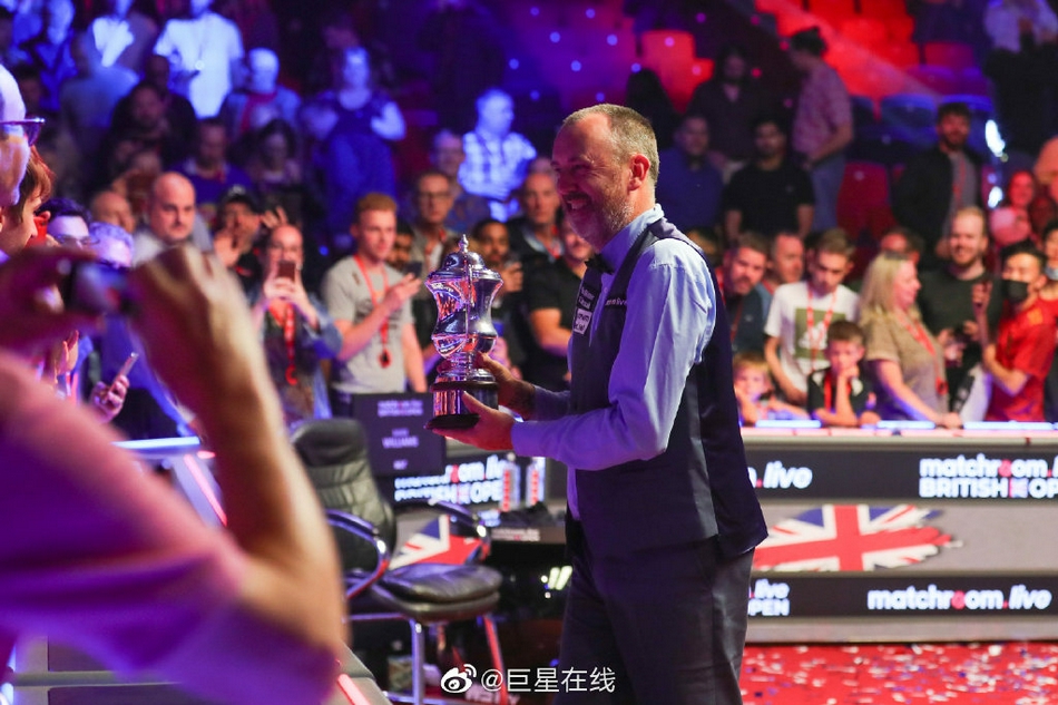 英国公开赛威廉姆斯夺冠