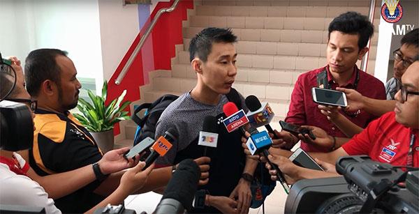 李宗伟恢复训练