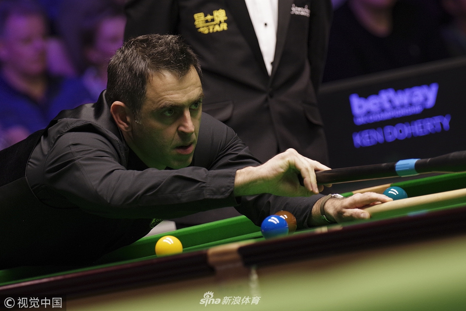 英锦赛次轮奥沙利文6-5达赫迪