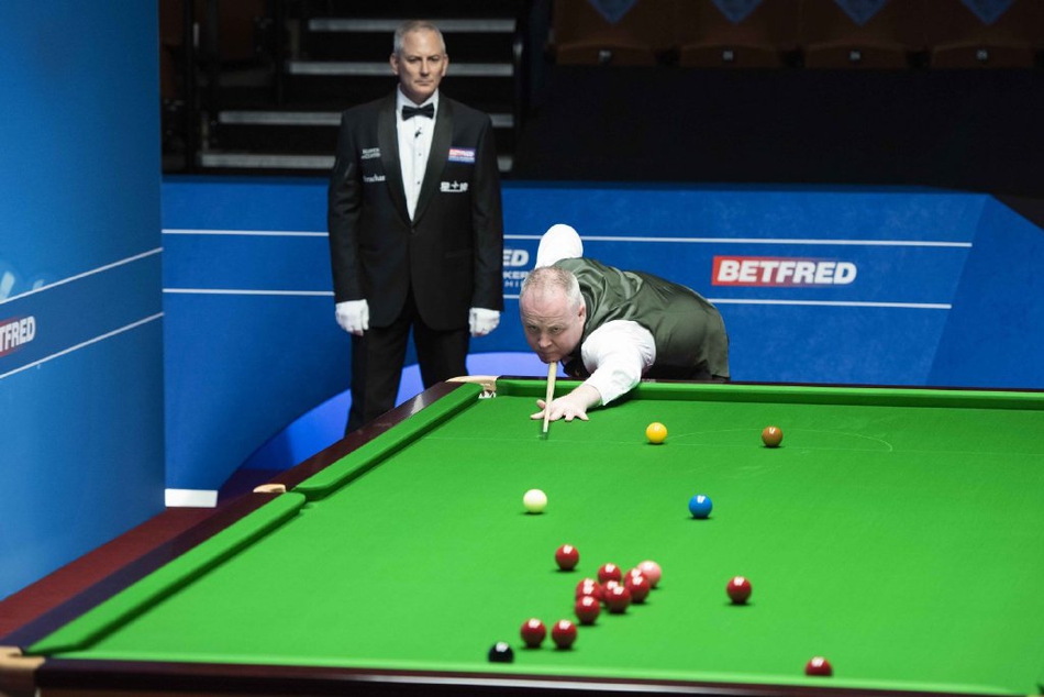 世锦赛首轮希金斯6-3史蒂文斯