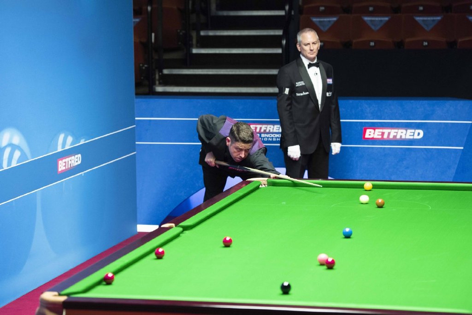 世锦赛首轮希金斯6-3史蒂文斯