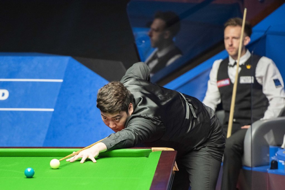 世锦赛颜丙涛5-3领先特鲁姆普