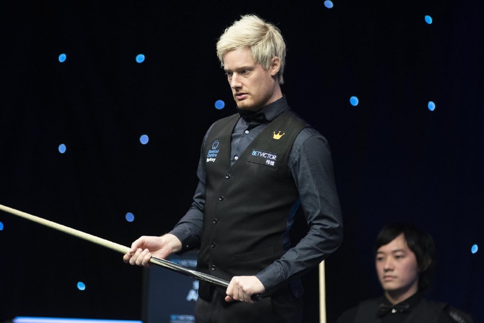 欧洲大师赛罗伯逊5-3宋沙瓦