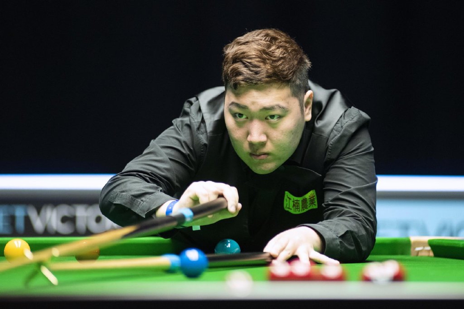 欧洲大师赛颜丙涛5-0平奇斯