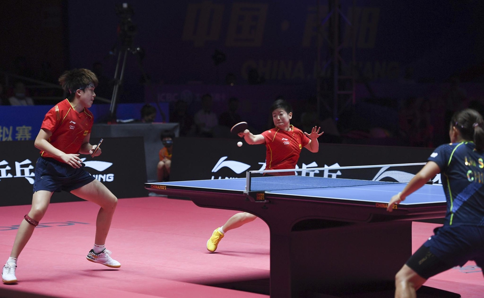 直通赛王楚钦/孙颖莎混双夺冠