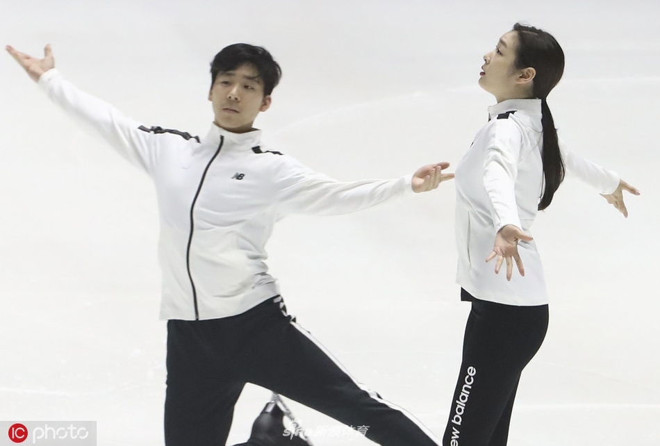 韩聪隋文静金妍儿出席活动