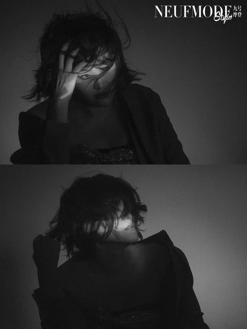 王一梅拍写真气场十足