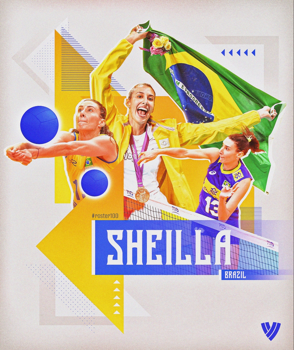 国际排联十年百大巨星谢拉