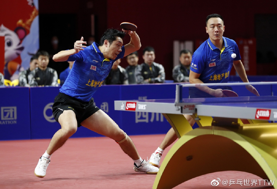 乒超山东鲁能3-0上海晋级决赛