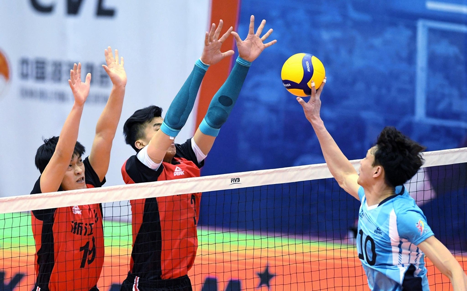 男排超级联赛浙江胜辽宁