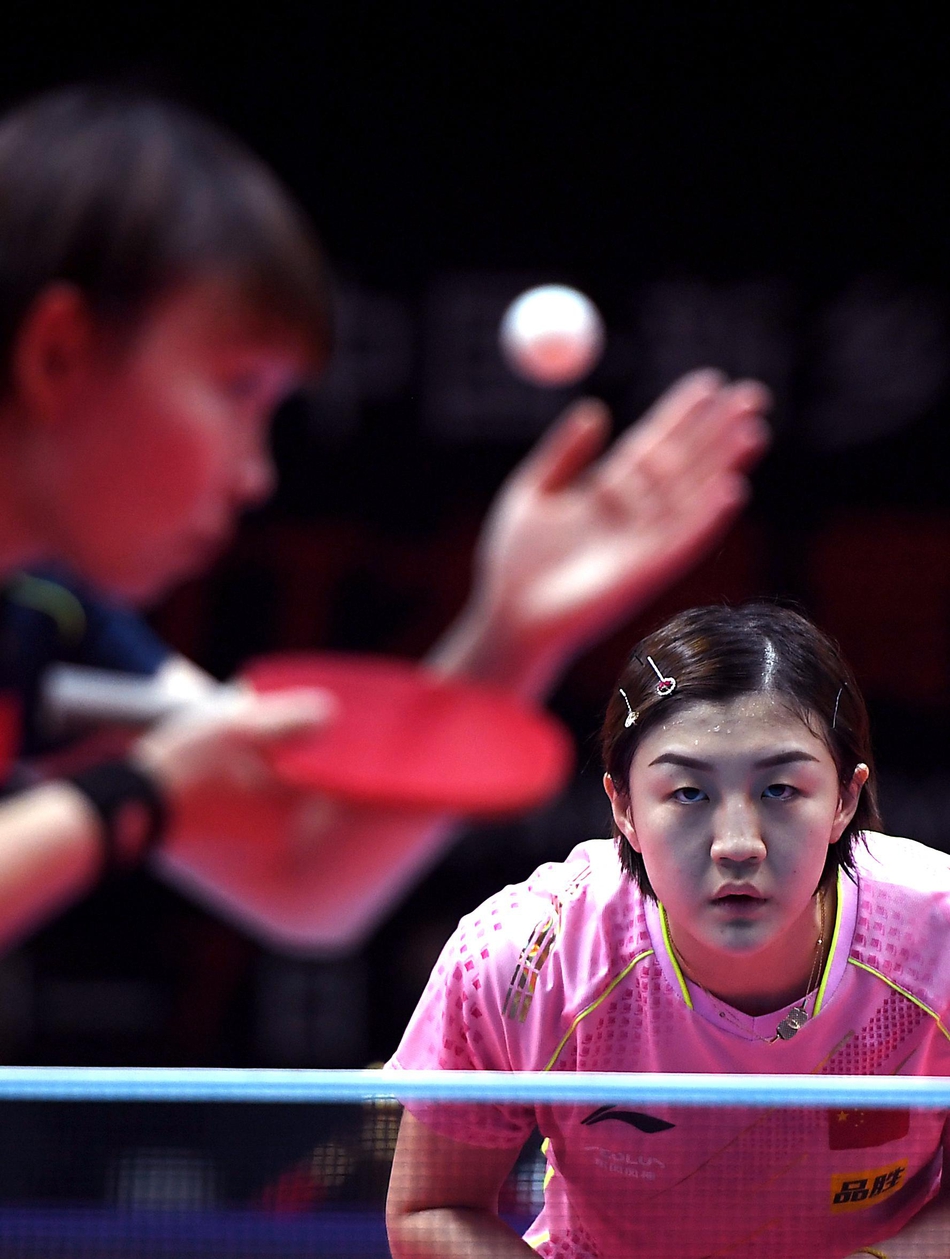 奥运模拟赛陈梦晋级女单决赛