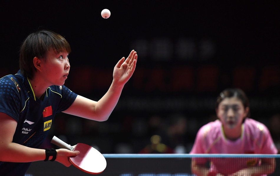 奥运模拟赛陈梦晋级女单决赛