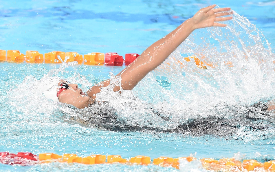 争霸赛：葛楚彤获女子400混冠军