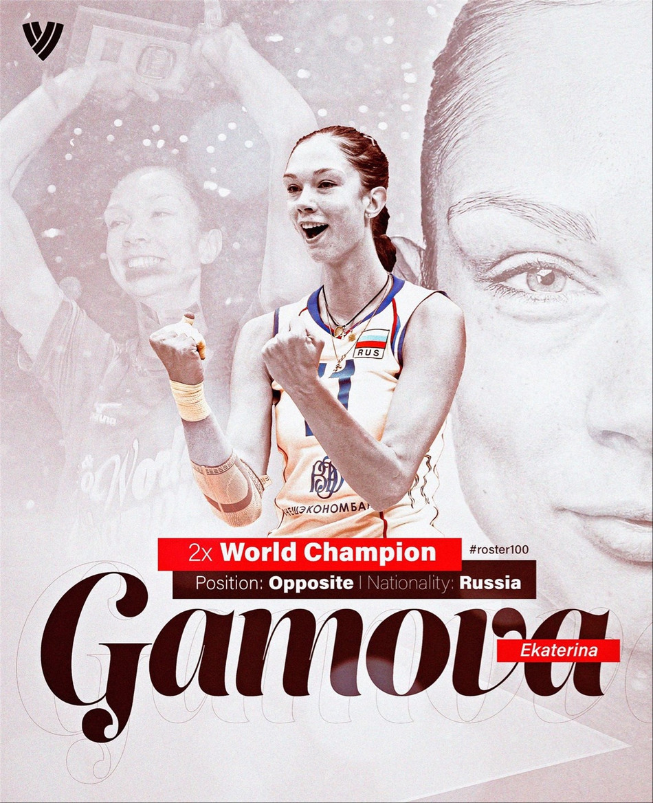 国际排联十年百星榜：加莫娃