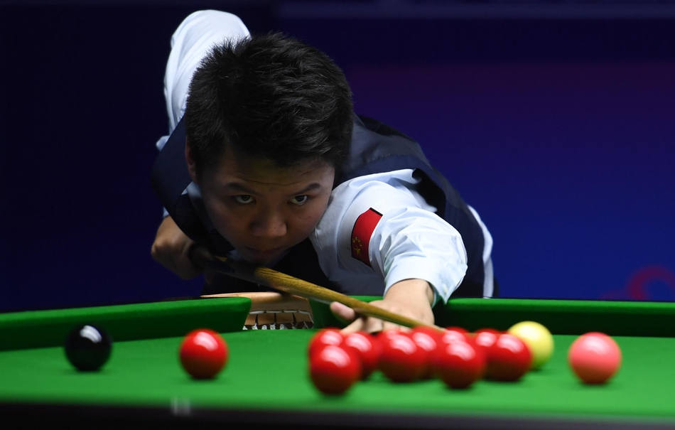 斯诺克世界杯中国B队晋级四强