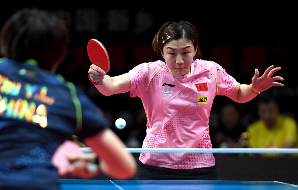 奥运模拟赛陈梦晋级女单决赛