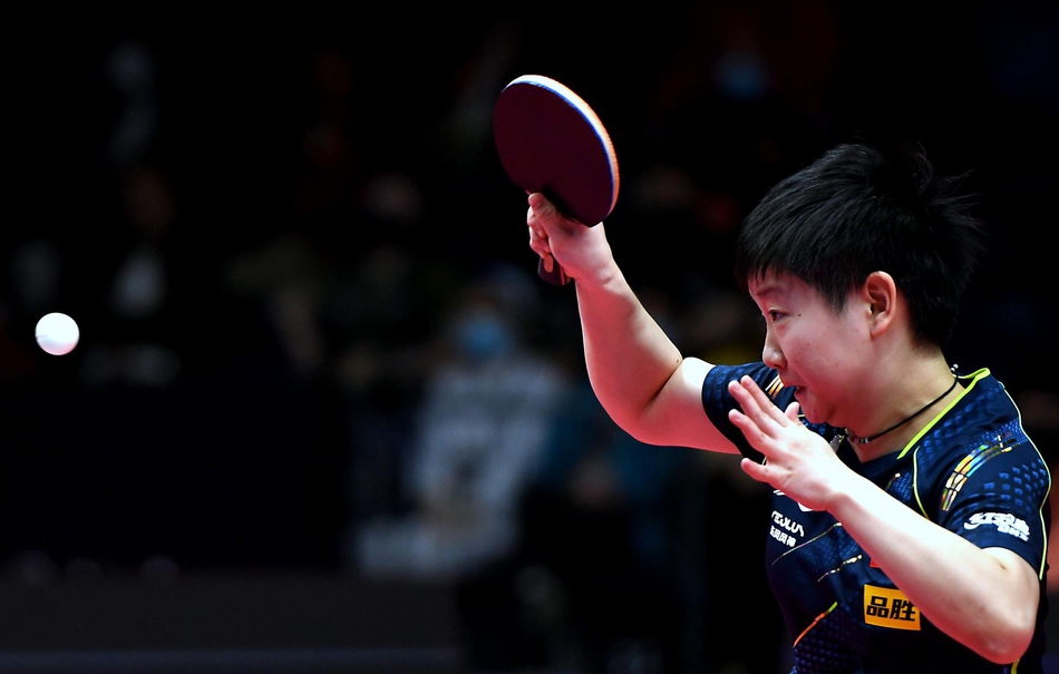 奥运模拟赛孙颖莎晋级女单决赛