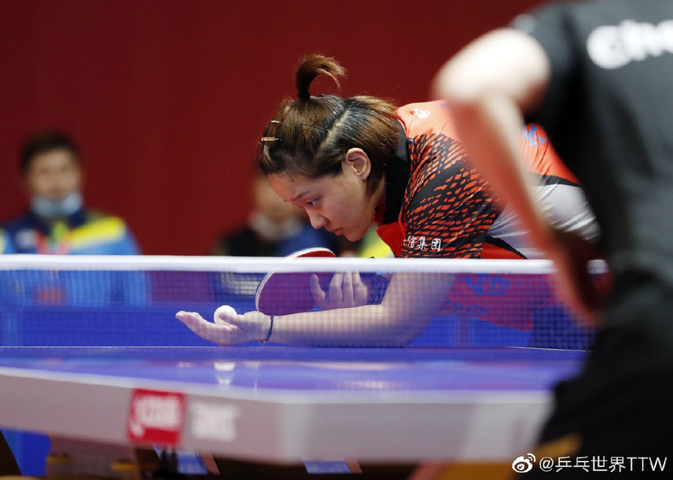 乒超联赛第二轮女团精彩图集