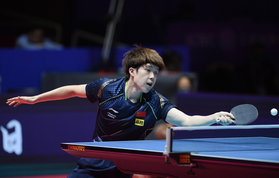 直通赛樊振东4-2王楚钦进决赛