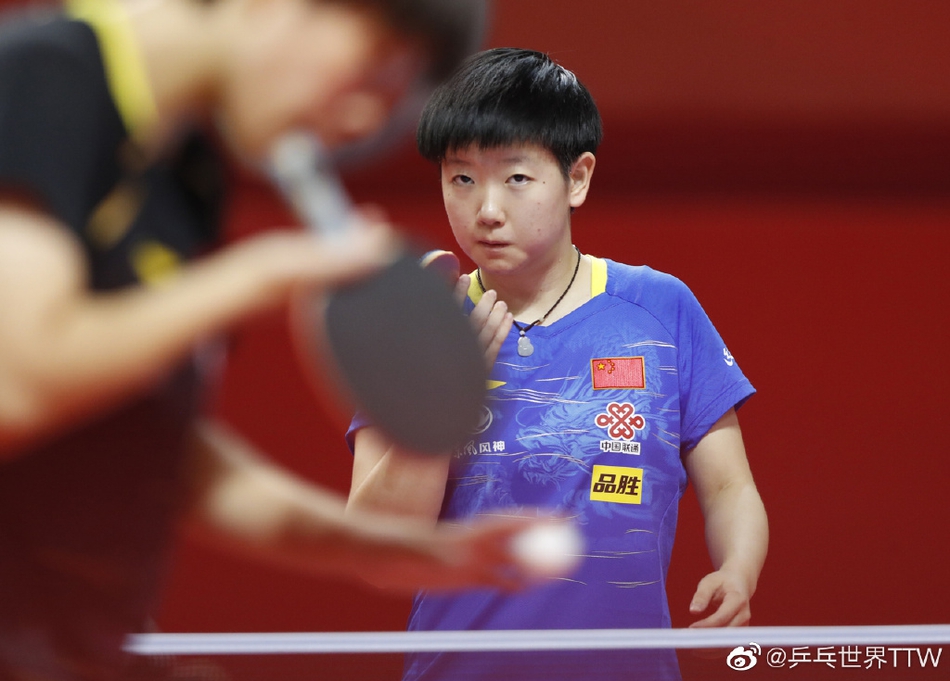 奥运模拟赛孙颖莎4-1王艺迪