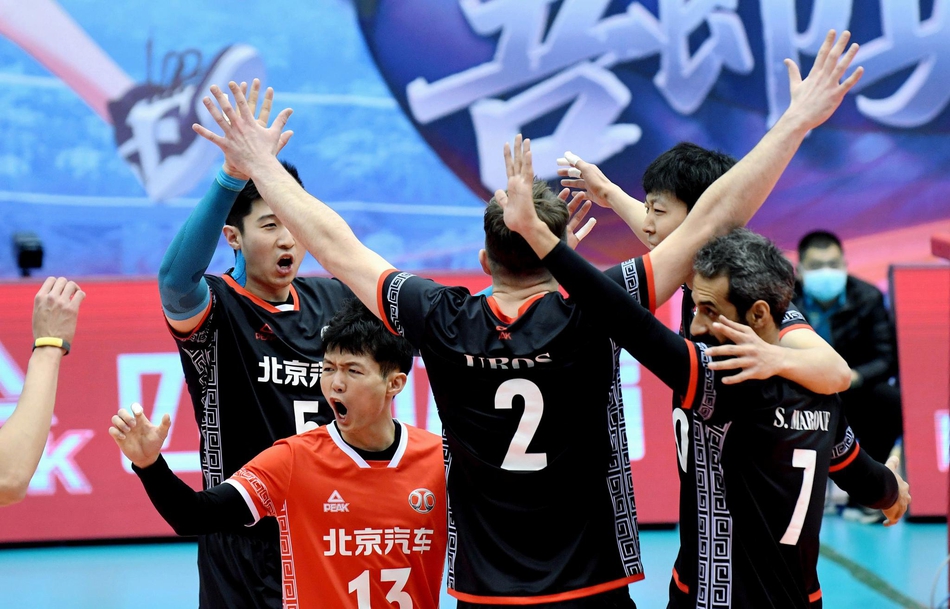 男排超级联赛：北京3-0辽宁