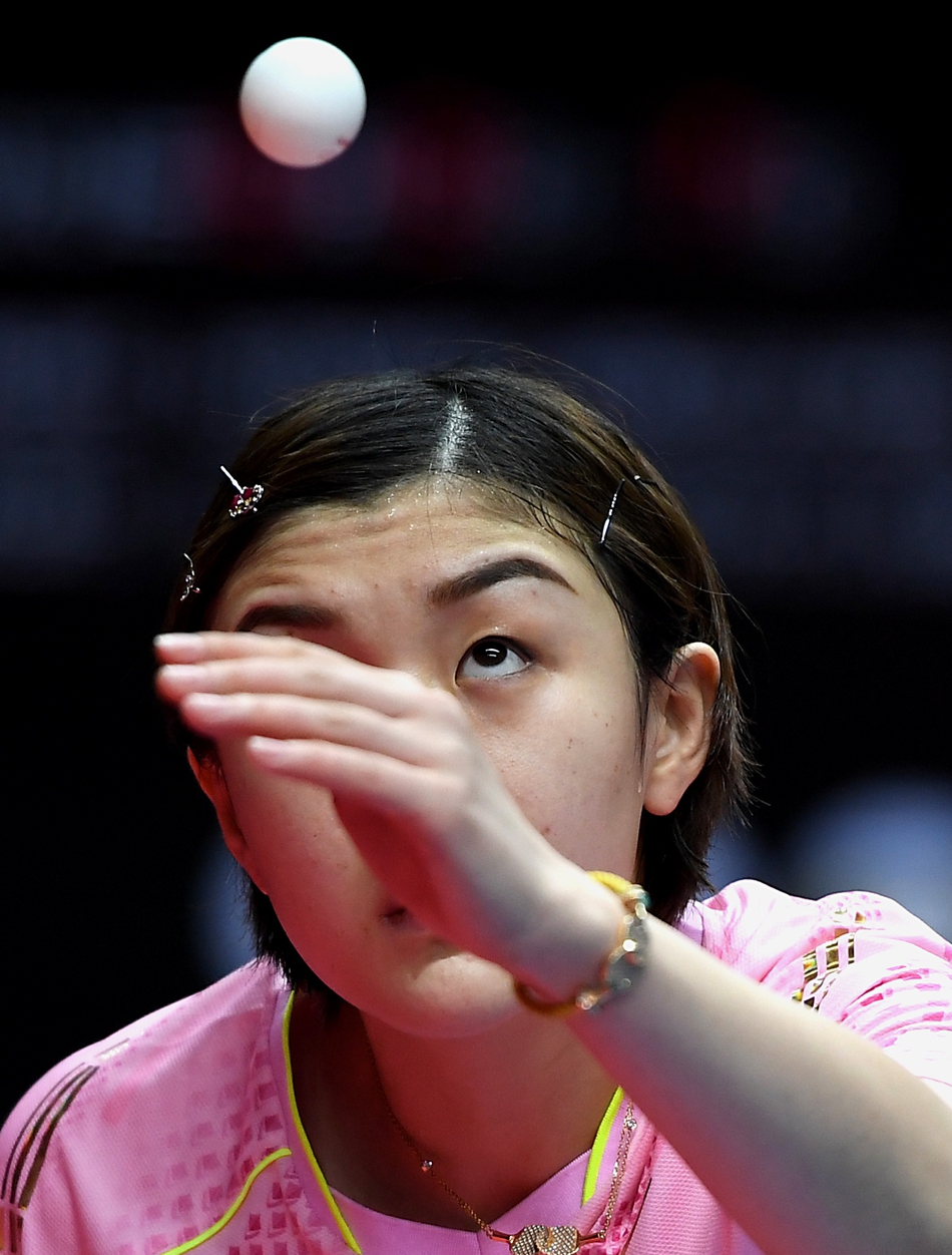 奥运模拟赛陈梦晋级女单决赛