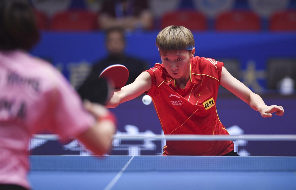 直通赛王曼昱4-2陈梦夺冠