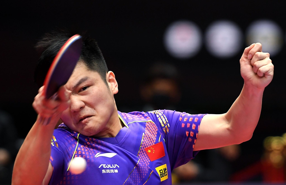 奥运模拟赛周启豪4-2樊振东夺冠