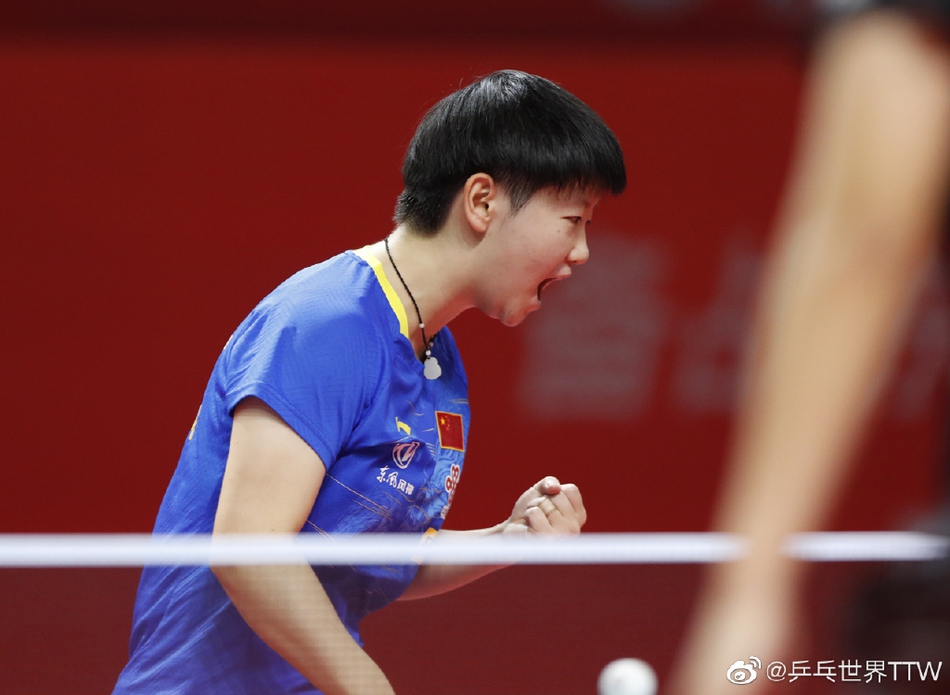 奥运模拟赛孙颖莎4-1王艺迪