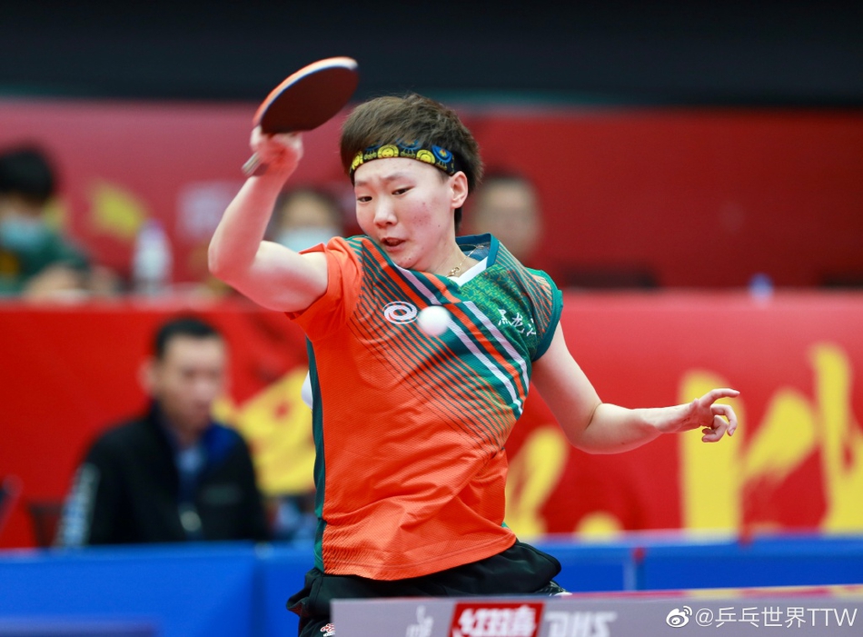 乒乓球全锦赛男女单打1/8决赛