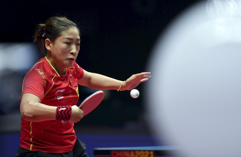 奥运模拟赛朱雨玲4-0刘诗雯