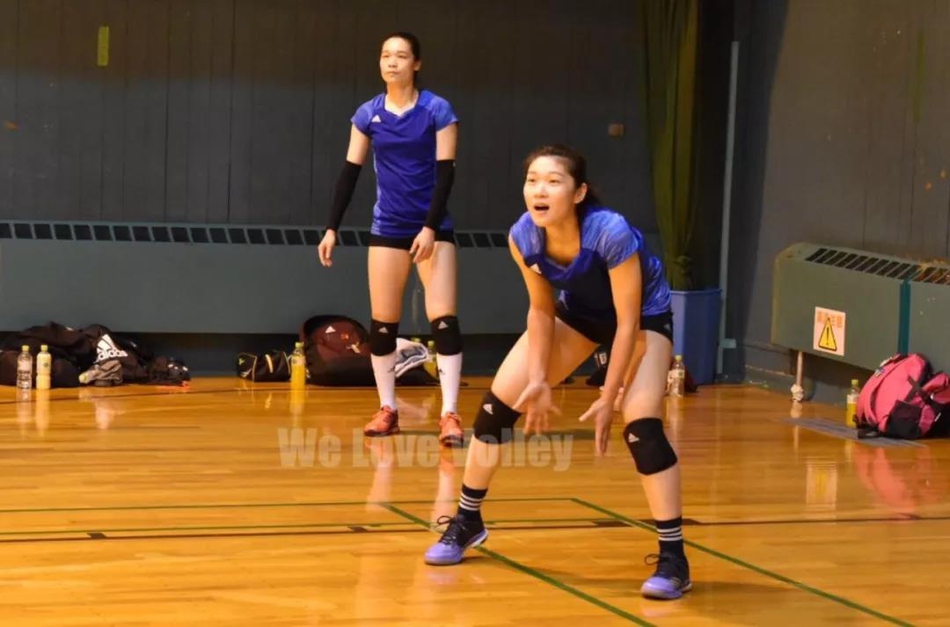 女排札幌第二天训练