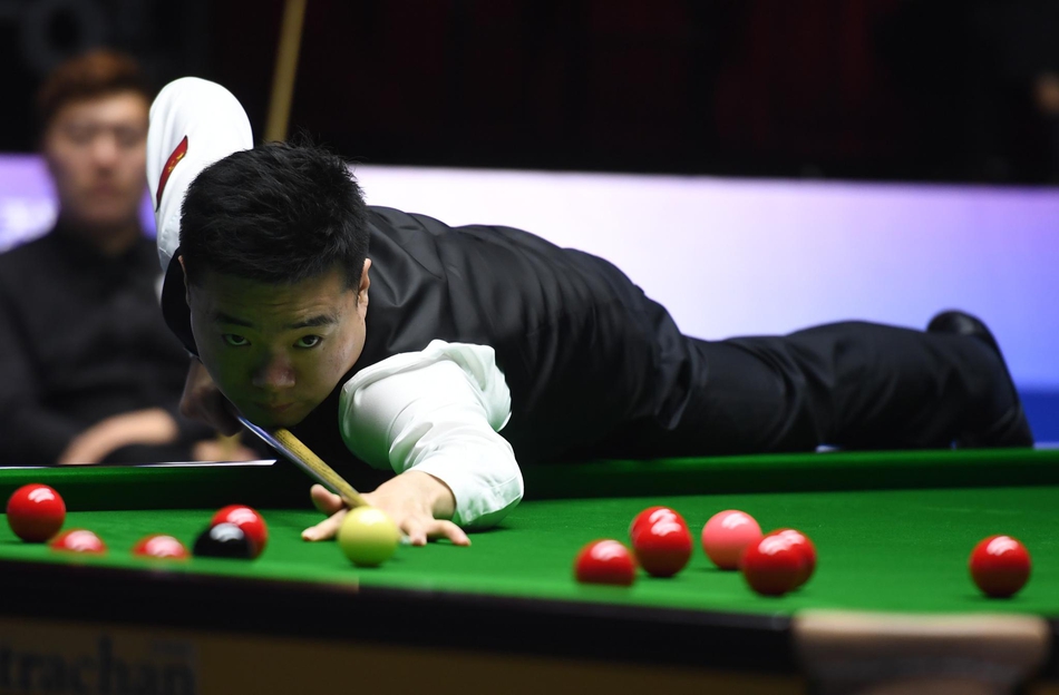 斯诺克世界杯中国A队胜波兰队