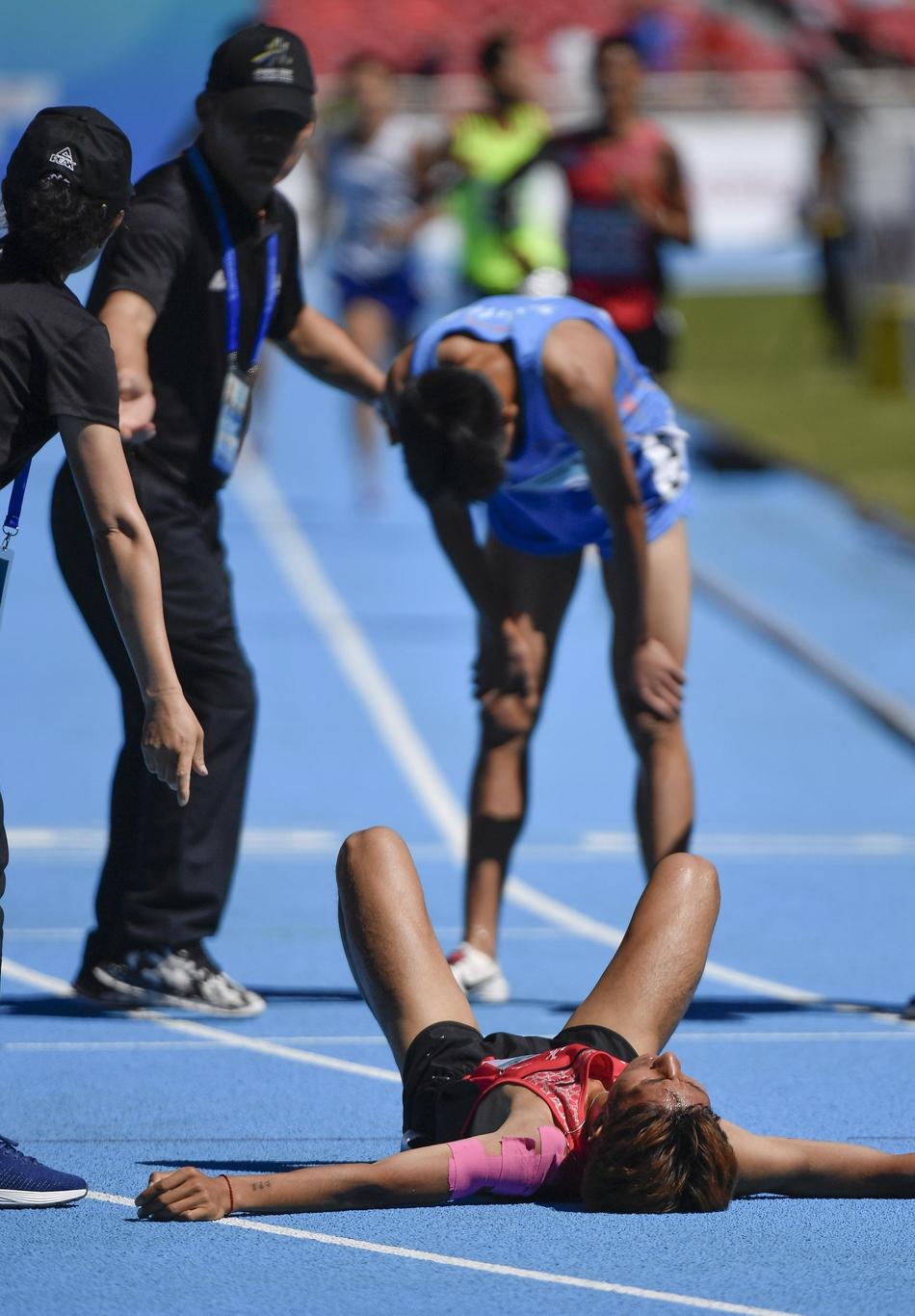 二青会体校甲组男子3000米障碍