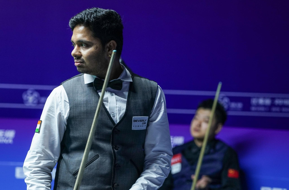 斯诺克世界杯中国B队胜印度队